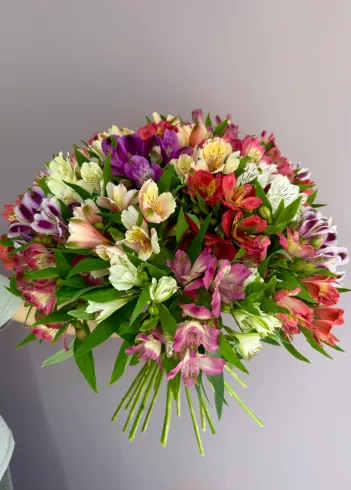 Вау букет из альстромерий от интернет-магазина цветов в 