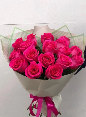 17 ароматных роз от интернет-магазина цветов в 