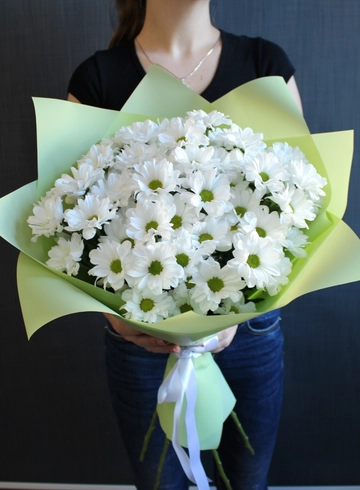 Кустовые хризантемы Ромашковое поле от интернет-магазина цветов в 