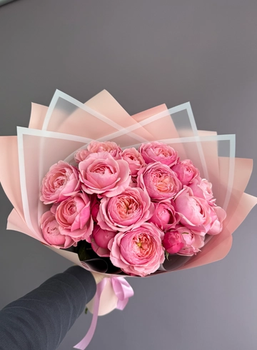 Кустовые розы Сильва Пинк от интернет-магазина цветов в 