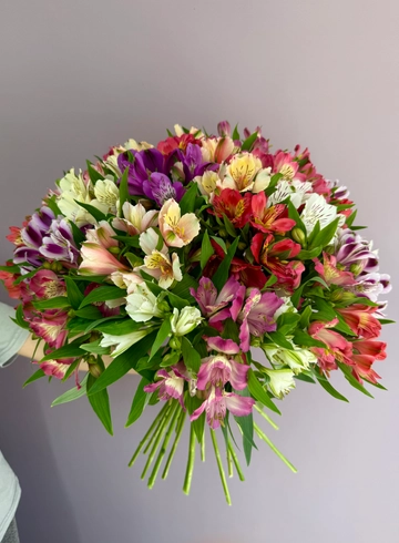Вау букет из альстромерий от интернет-магазина цветов в 