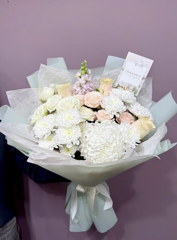 Нежный букет &laquo;Для мамы&raquo; от интернет-магазина цветов в 